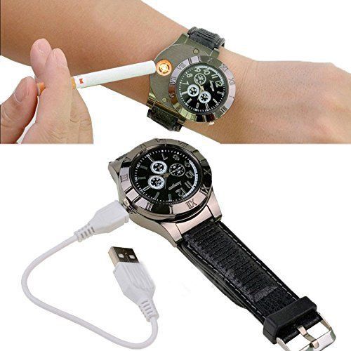 Watch With Lighter