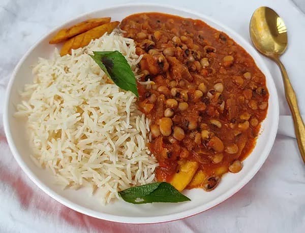Rice and beanstew