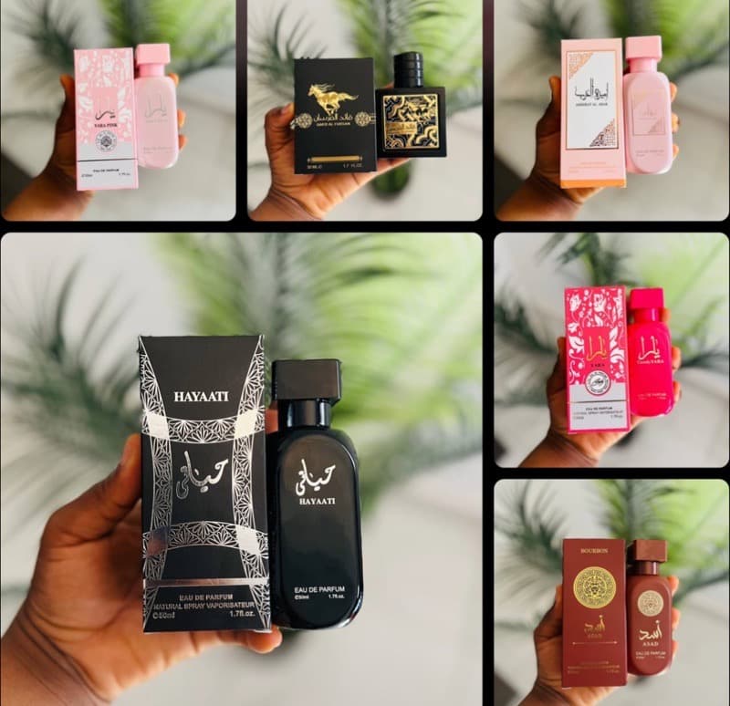 6pcs 50ml perfume mix