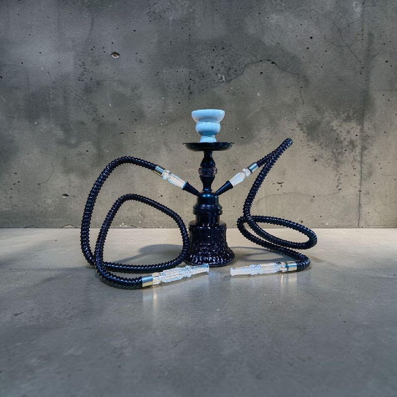 Nordic Noir Double Pipe Shisha