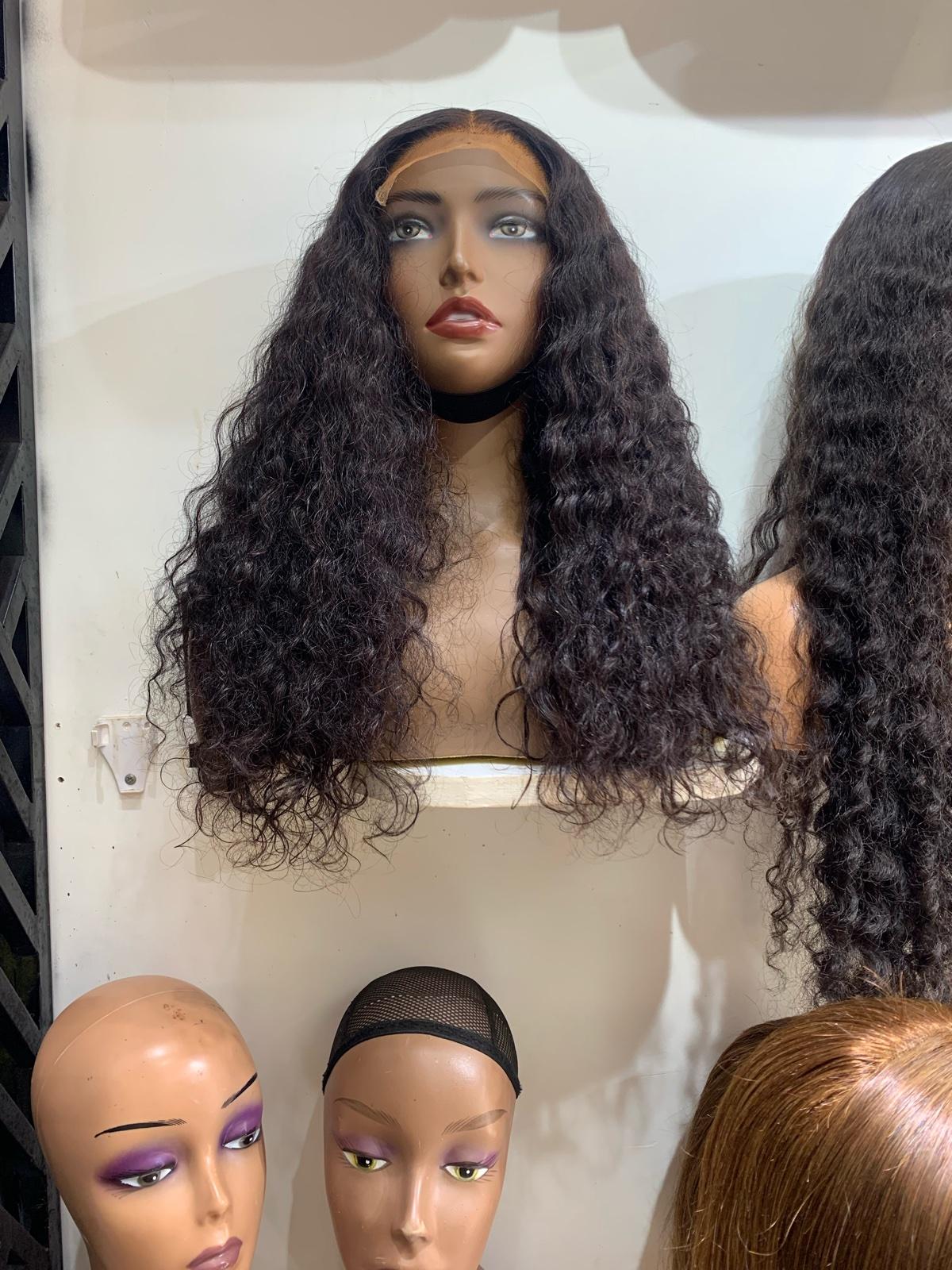 uxury Deep Wave Human Hair Wig