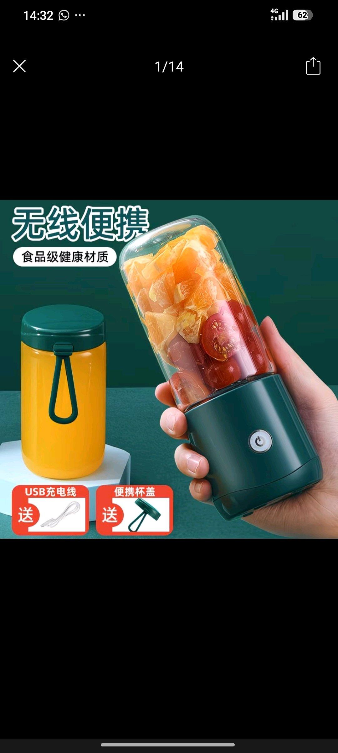 portable fruit juicer