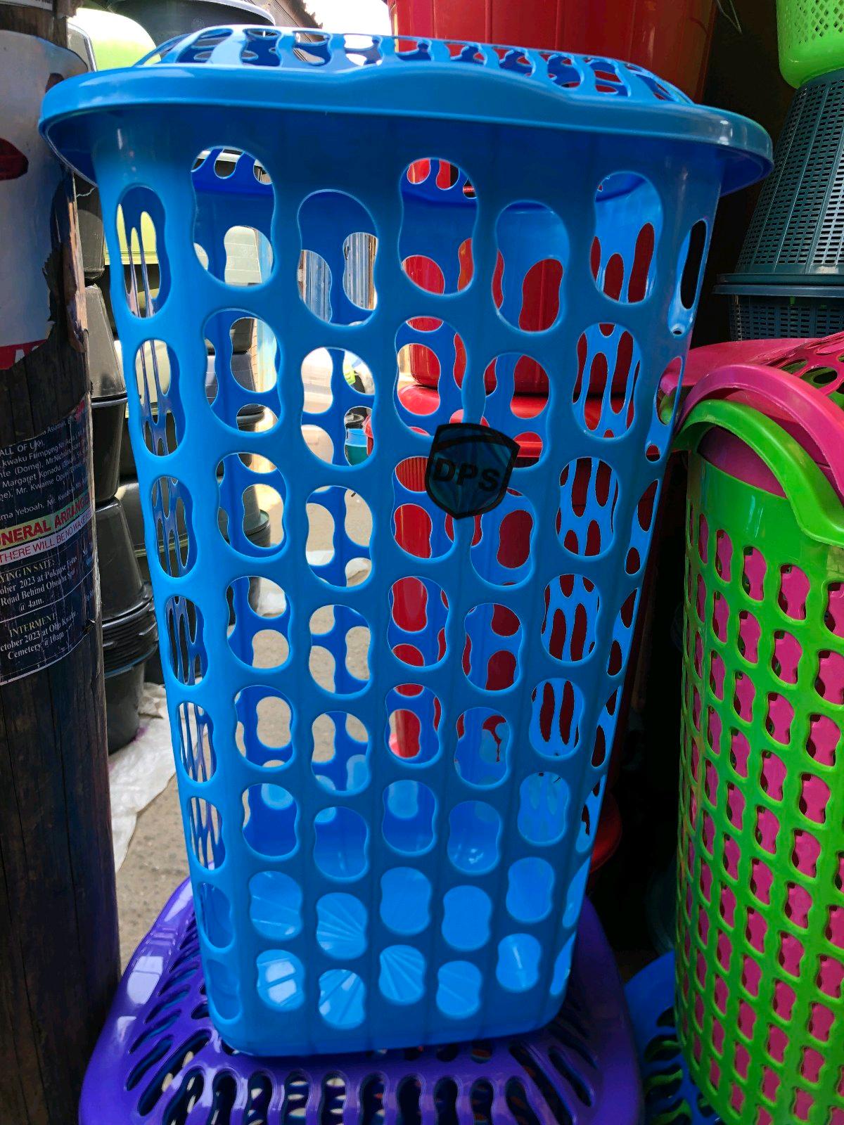 Square laundry basket