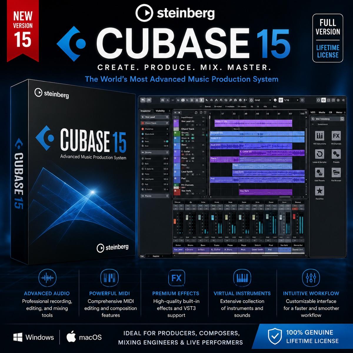 CUBASE PRO 15