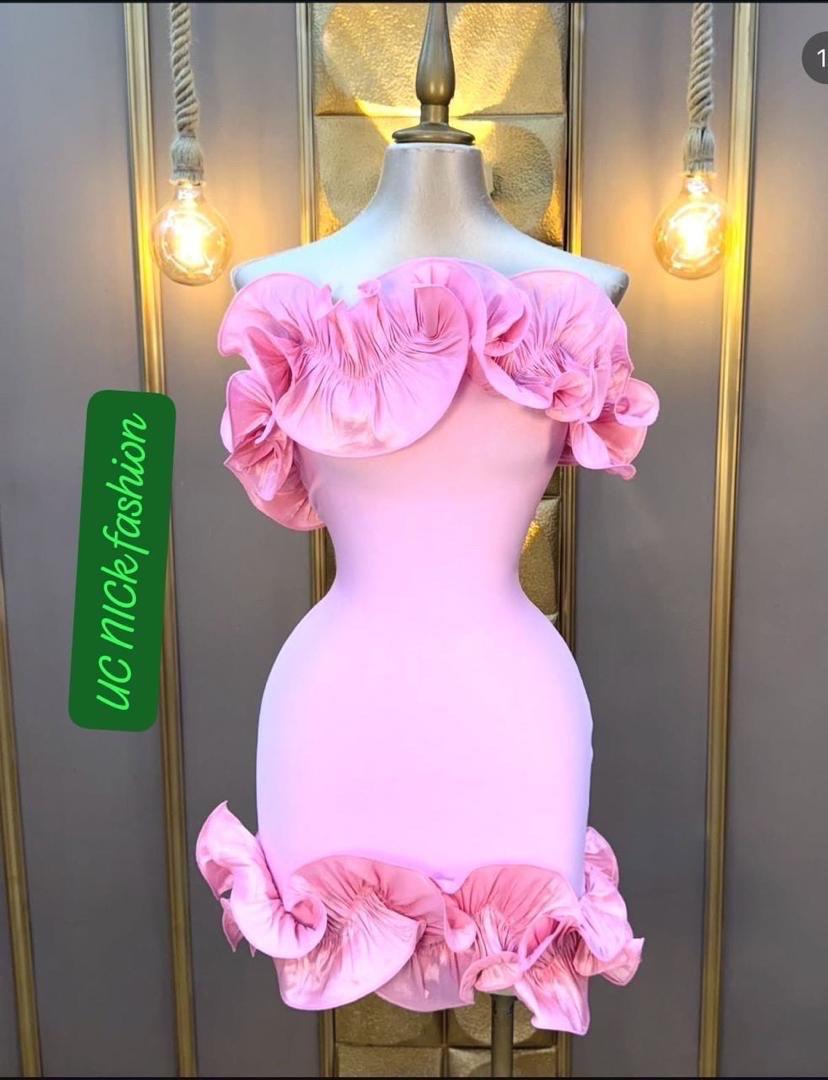 pink dress