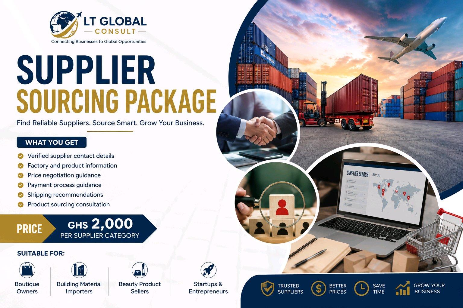 Supplier Sourcing Package