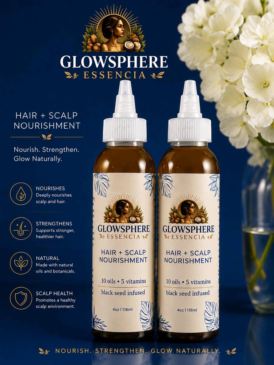 GlowSphere Essencia Lumière Wild Hair Oil