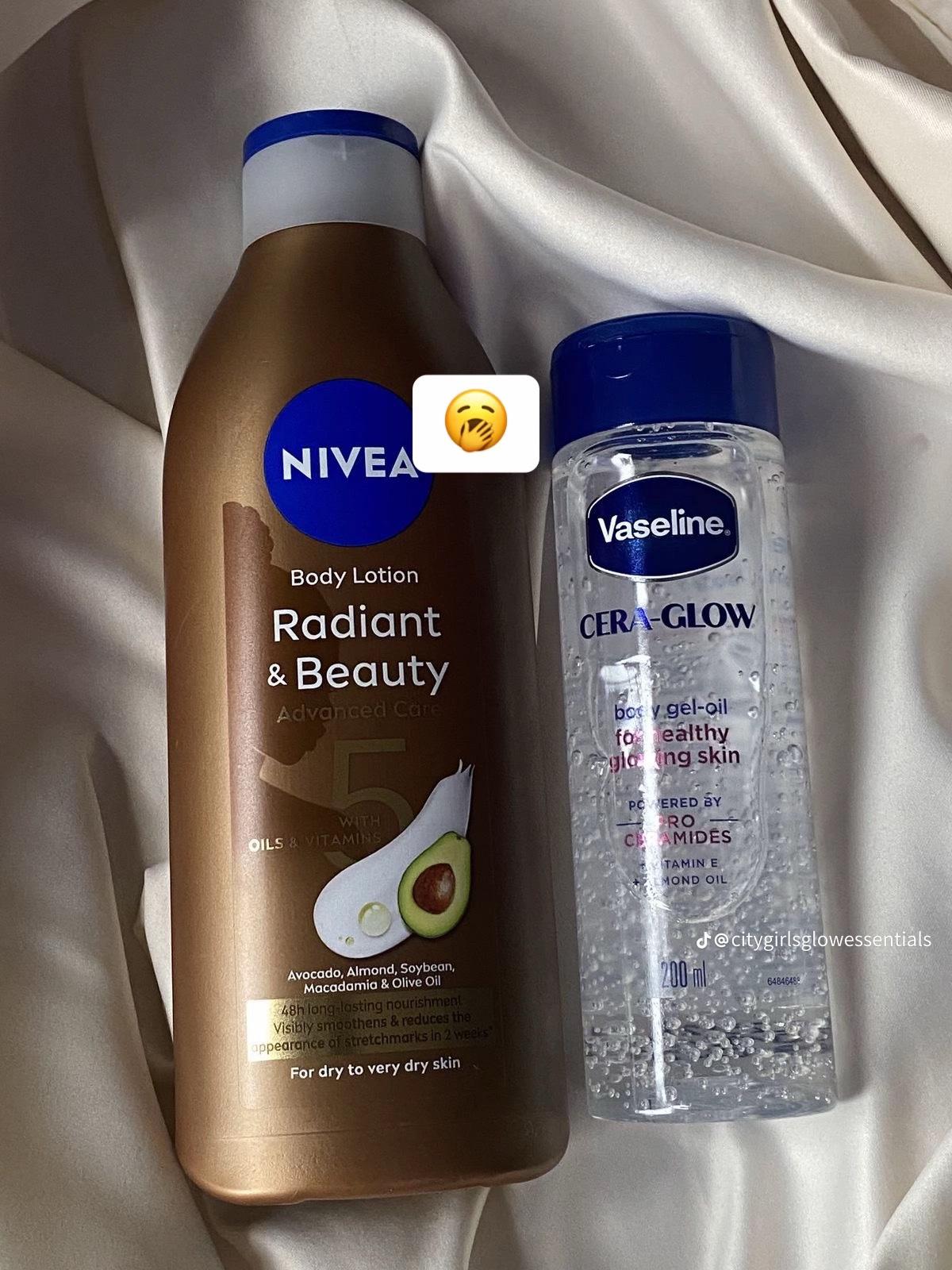Nivea advanced care and oil