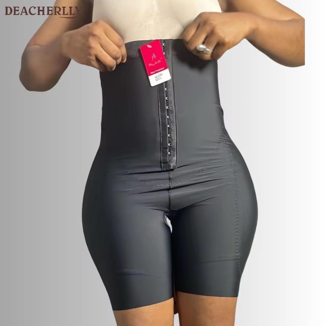 High-Waist Hook-and-Eye Hip-Padded Shaper Shorts