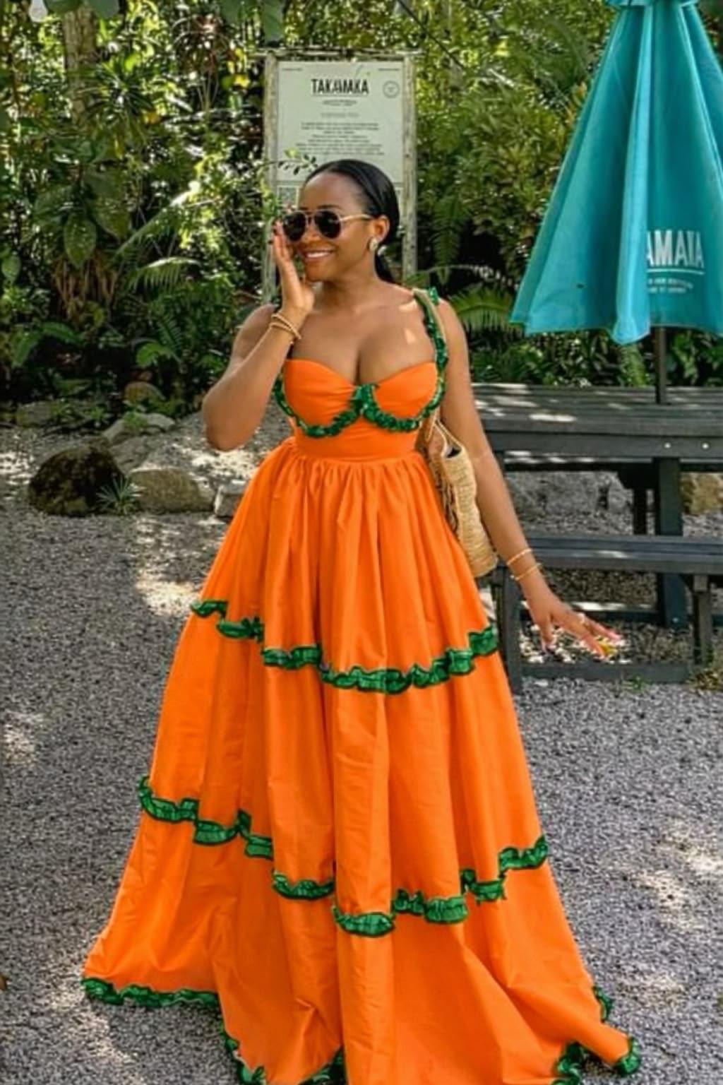Classic tiered dress ( cottage dress)