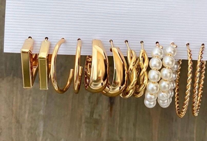 5 in 1 Earring Set