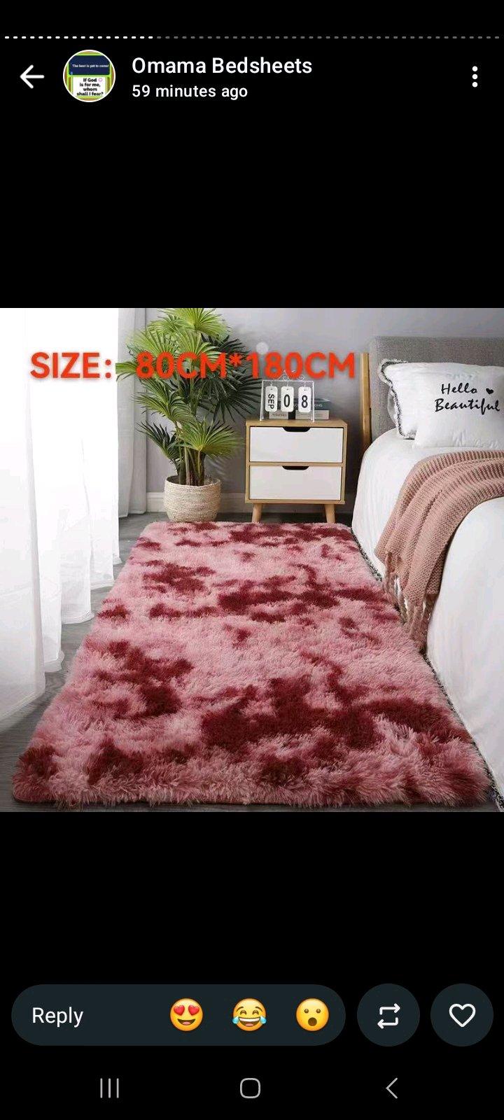 bedside mat