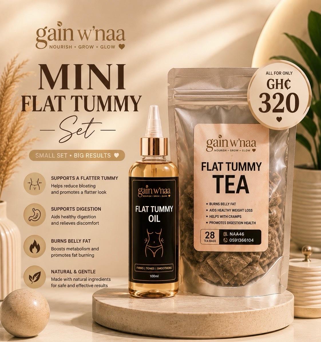 MINI FLAT TUMMY SET