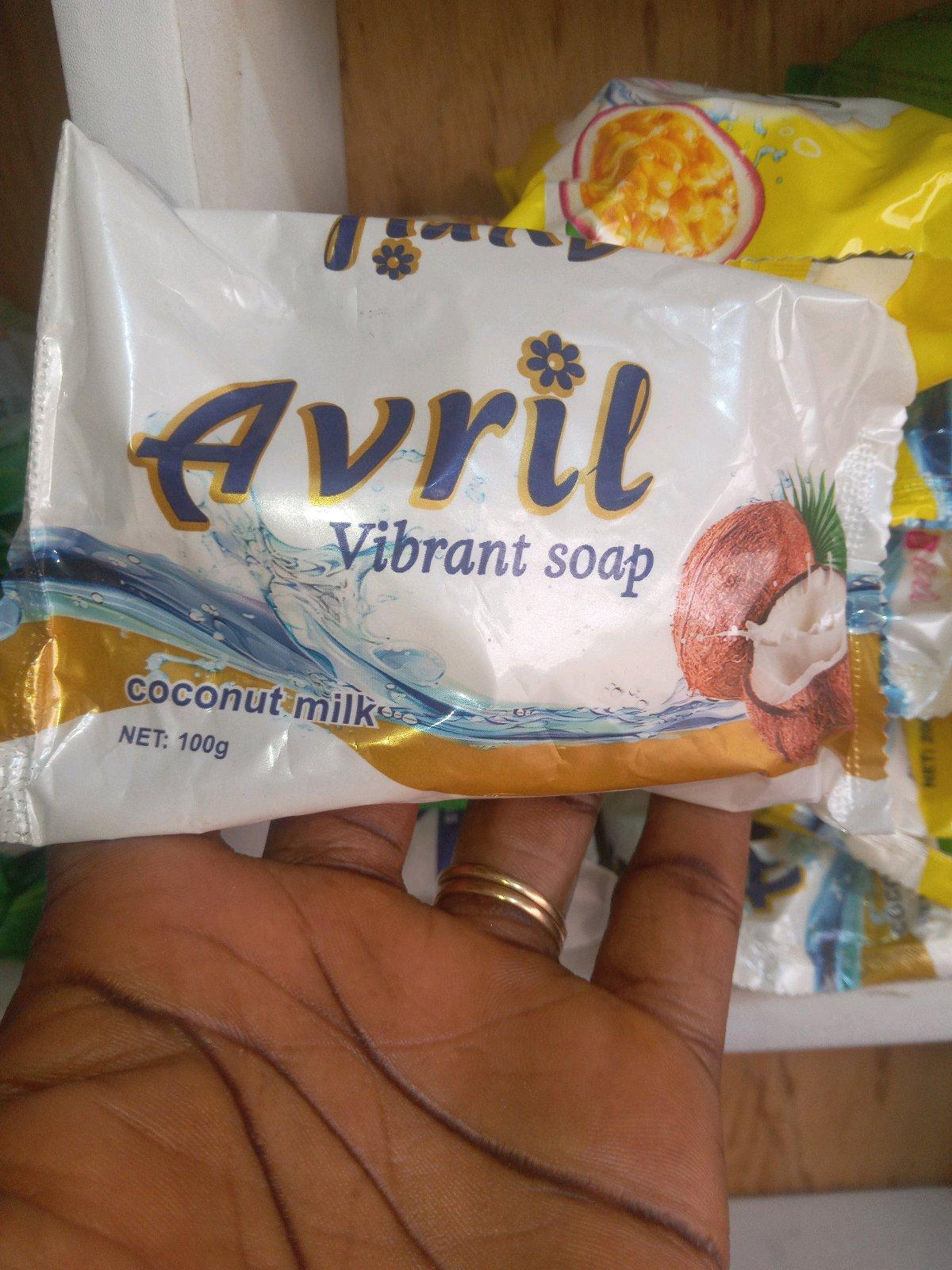 Avril vibrant soap(100g)