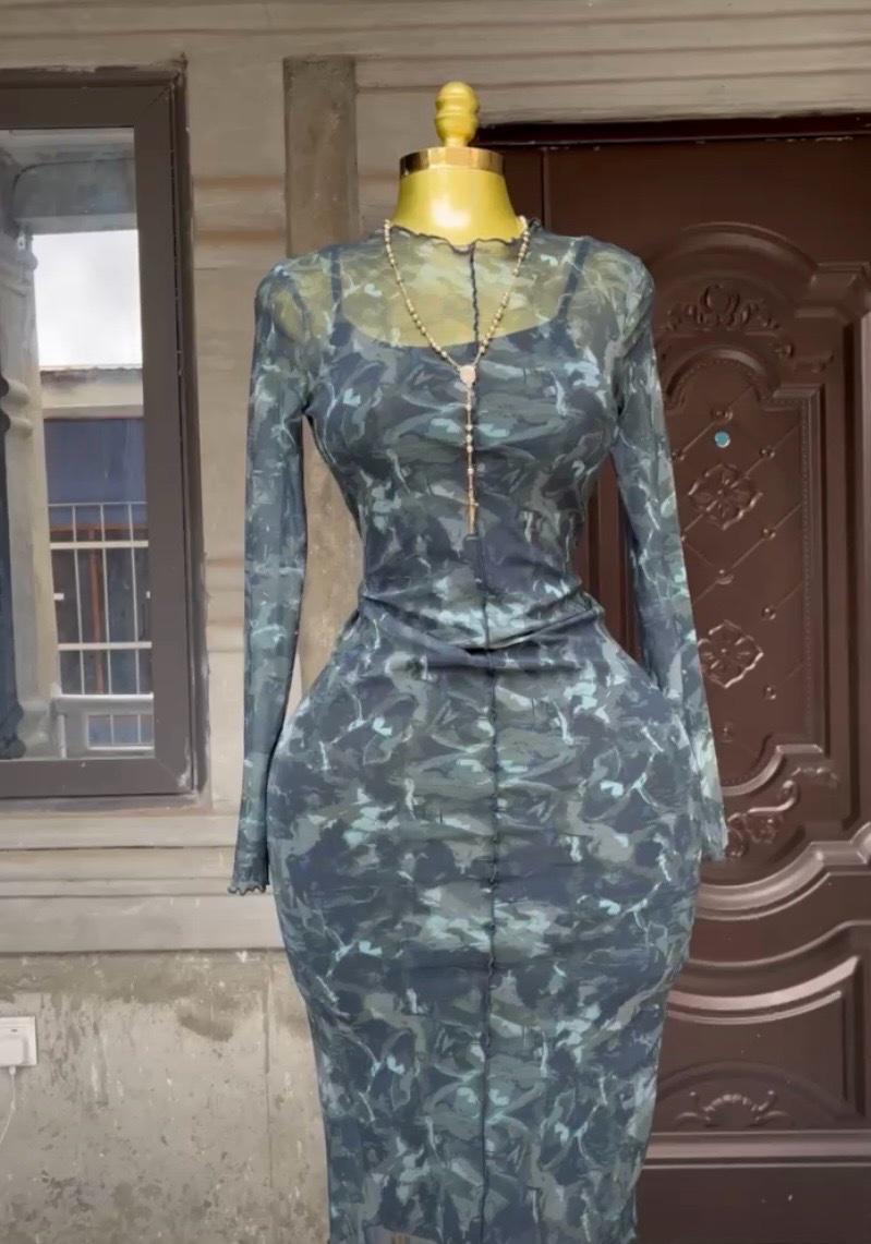 Mesh dress