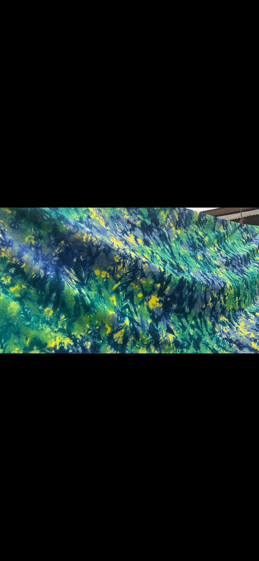Tie dye and batik materials