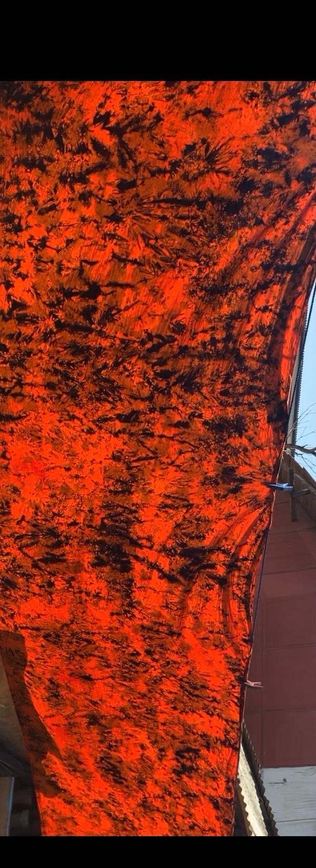 tie and dye fabric