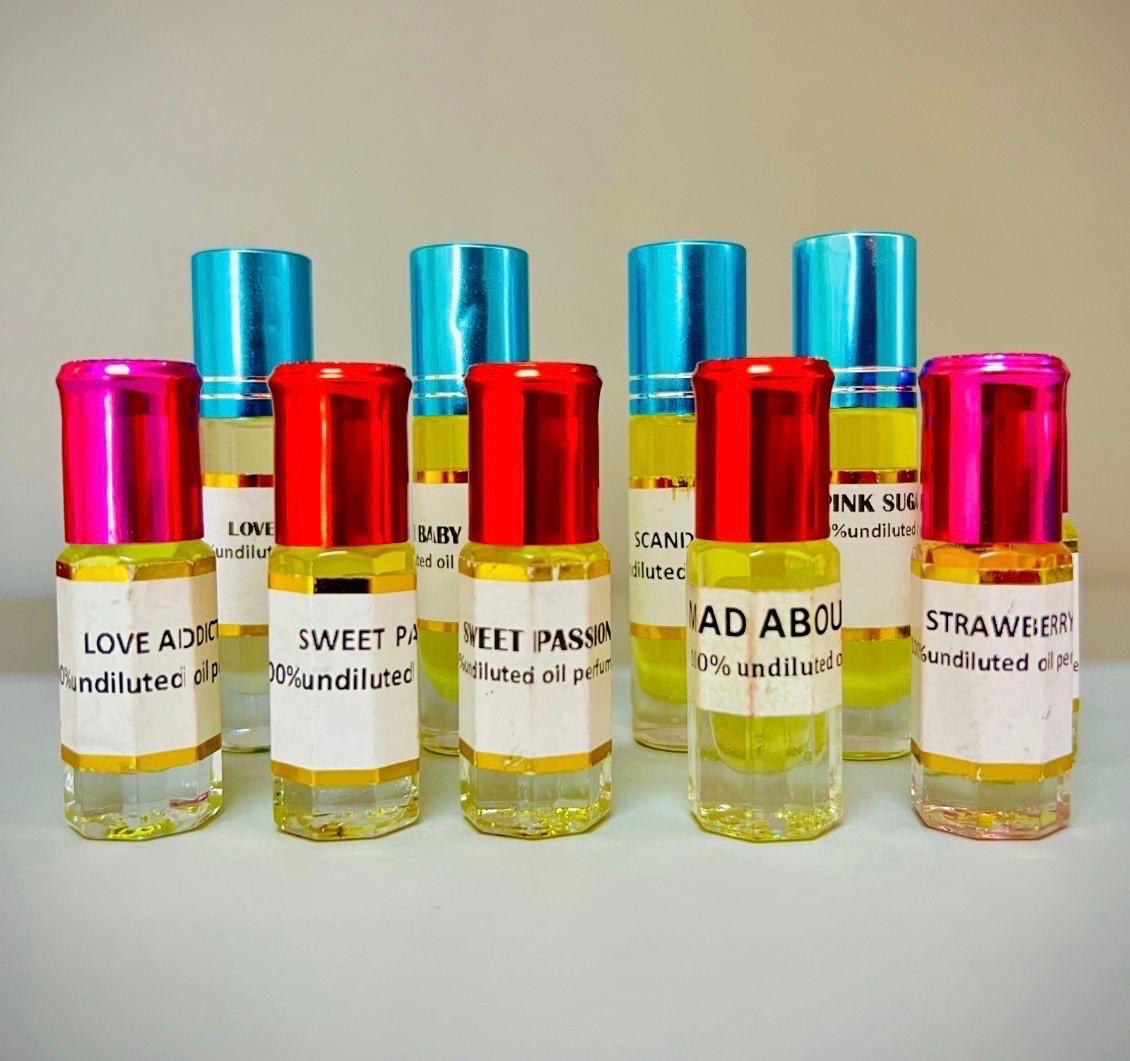 Undiluted perfume oils (3ml)