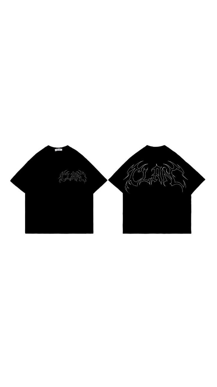 wanted (black T)