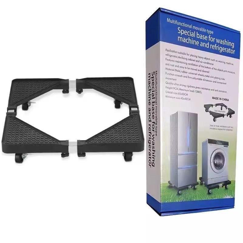 fridge and washing stand