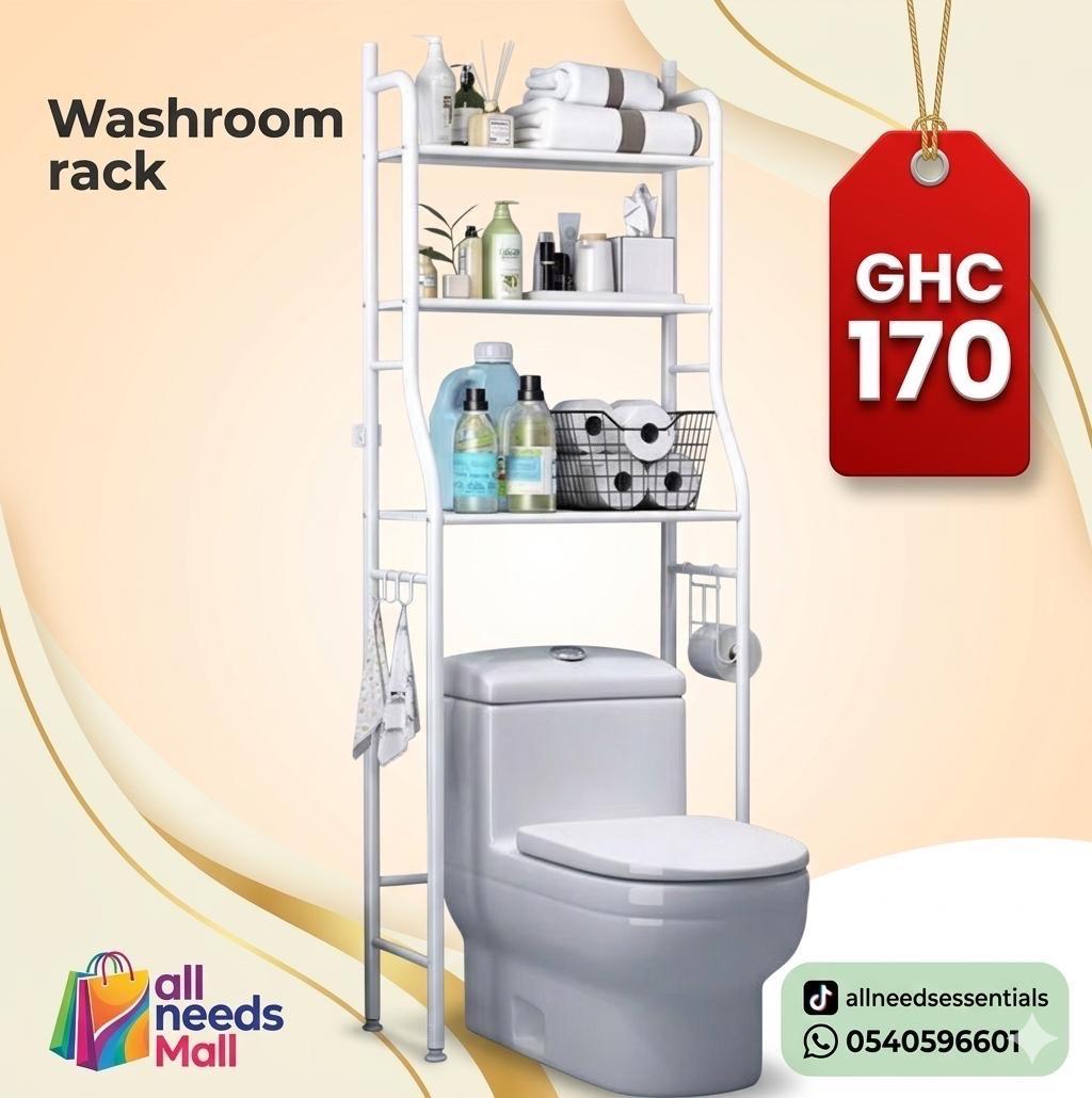 washroom shelf