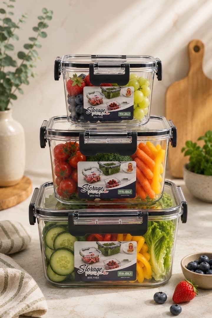 3 set storage container