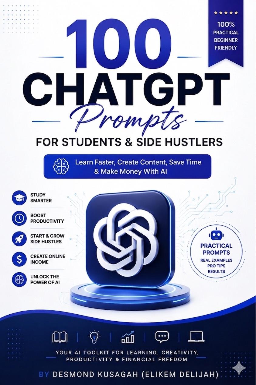 100 CHATGPT PROMPTS FOR STUDENTS AND SIDE HUSTLERS
