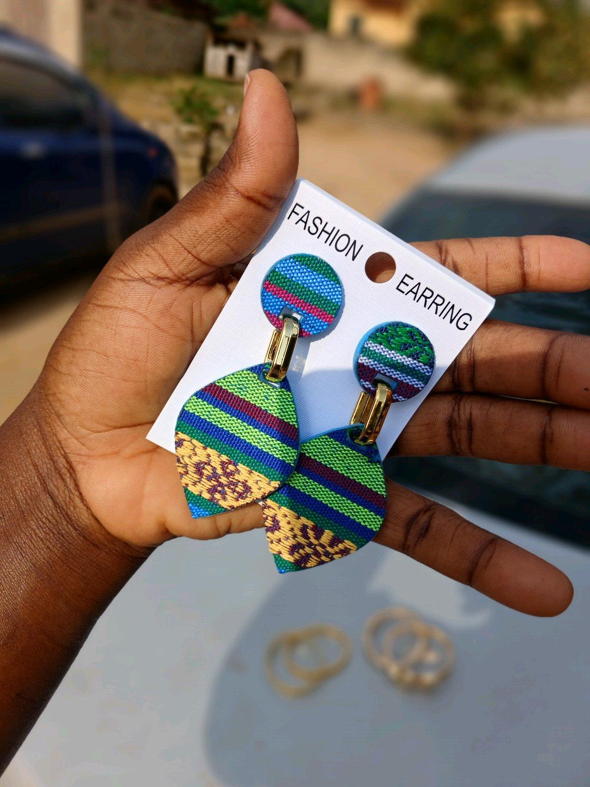 Kente Earring