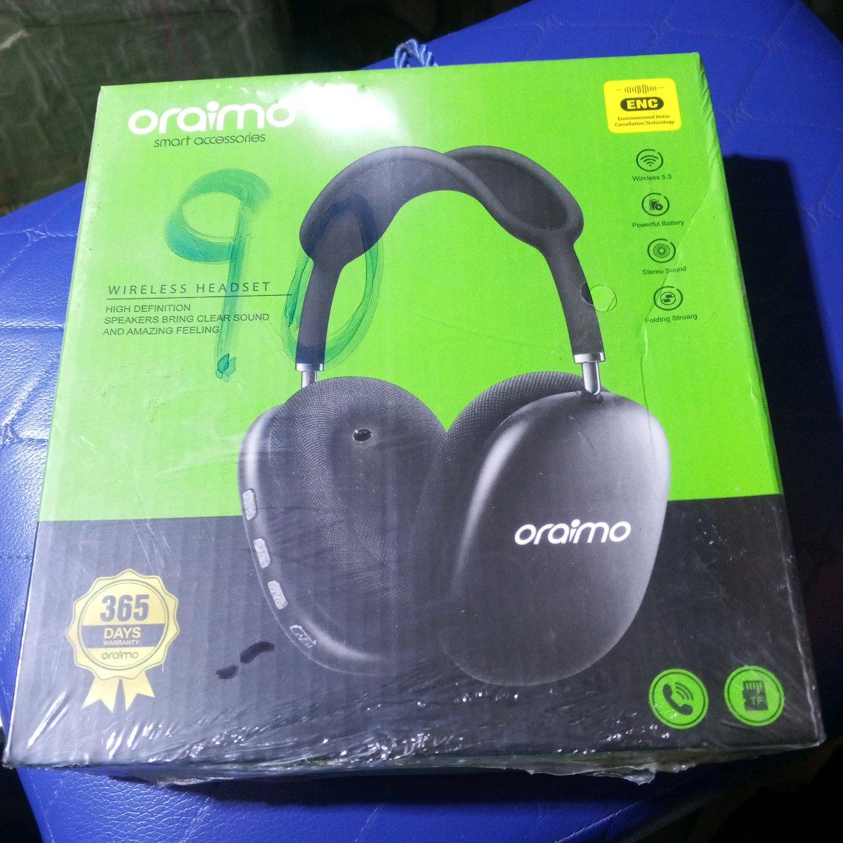 Oraimo Bluetooth headphones