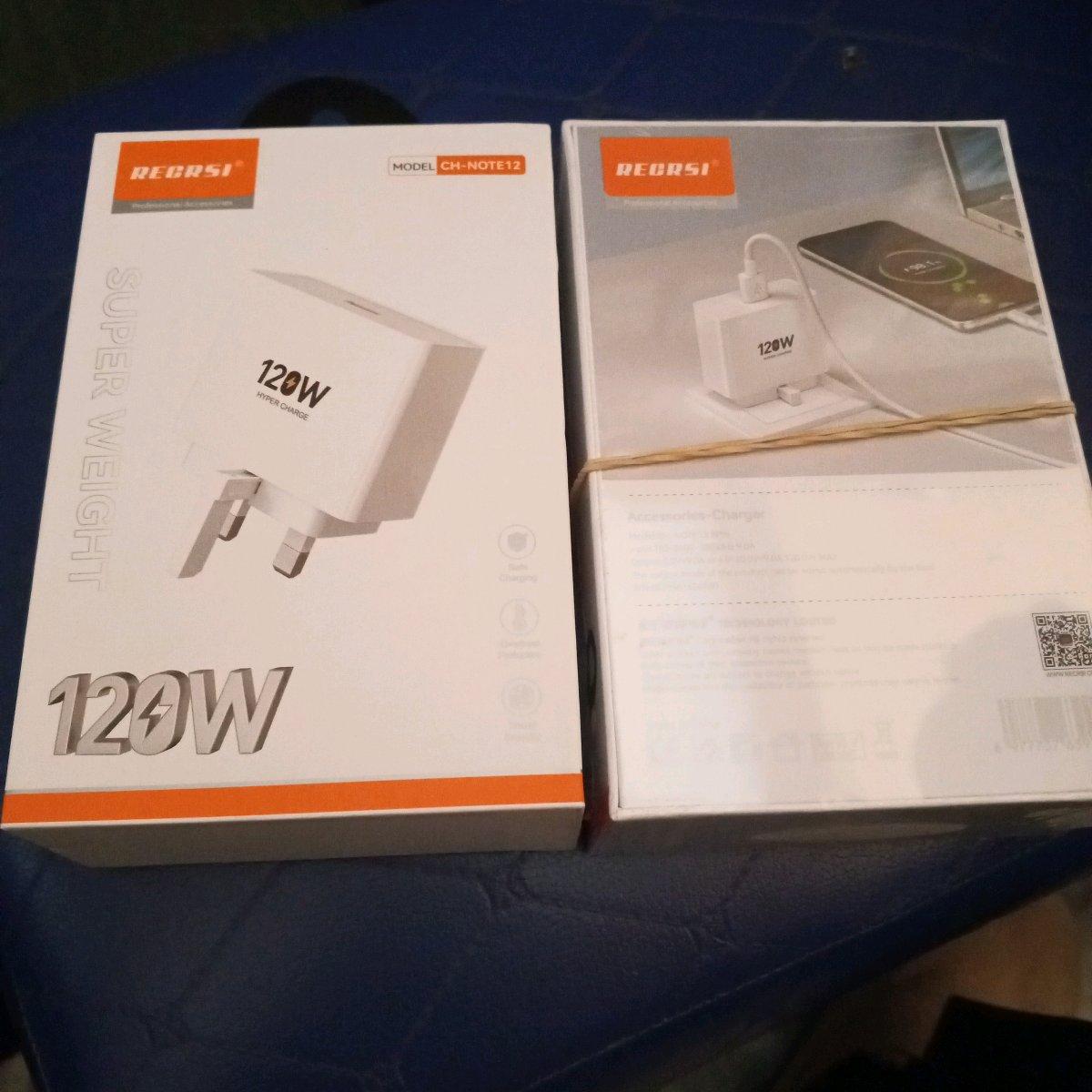 120w fast type c charger