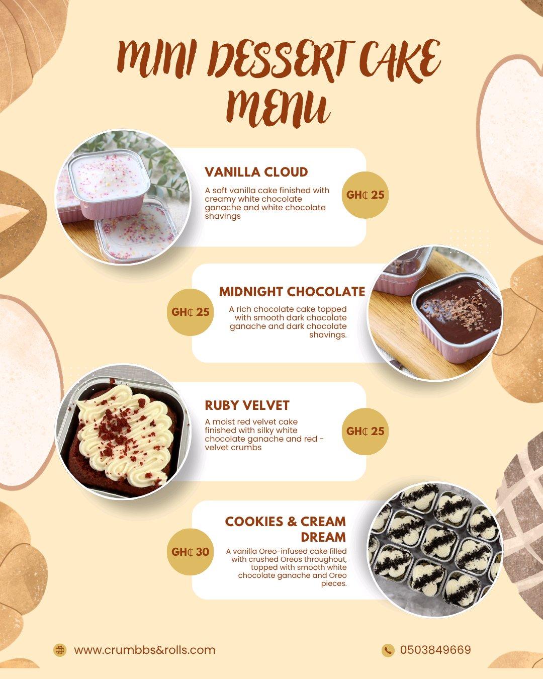 Mini Dessert Squares