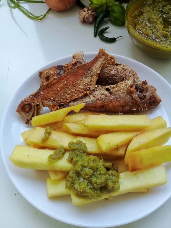Fried Yam