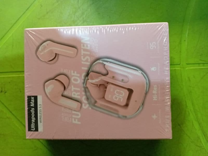 Ultrapods Max – True Wireless Hi-Res Earbuds (PINK)
