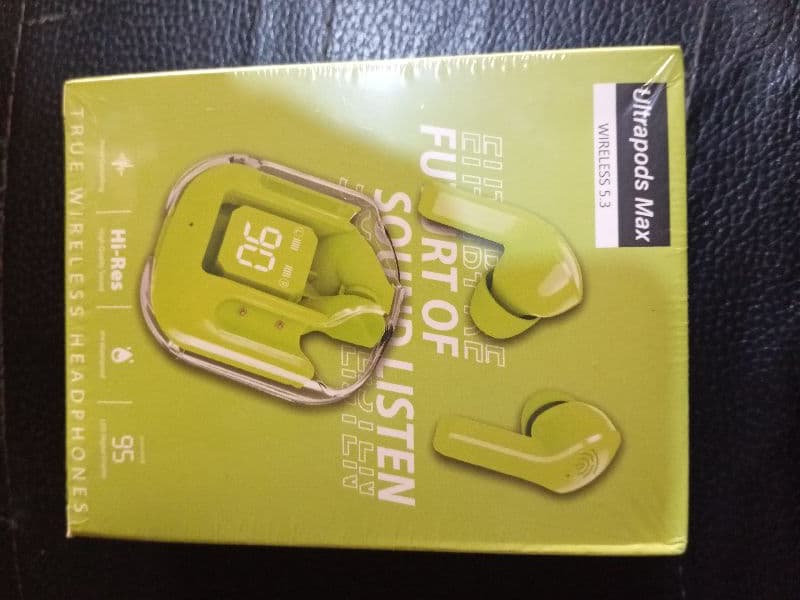 Ultrapods Max – True Wireless Hi-Res Earbuds (GREEN)