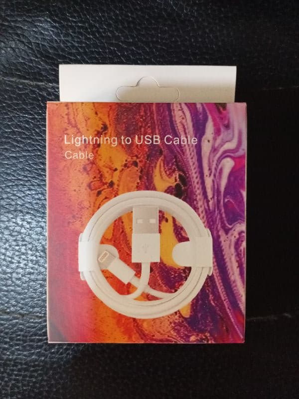 Lightning to USB Charging & Sync Cable​Stay connected effortlessly.