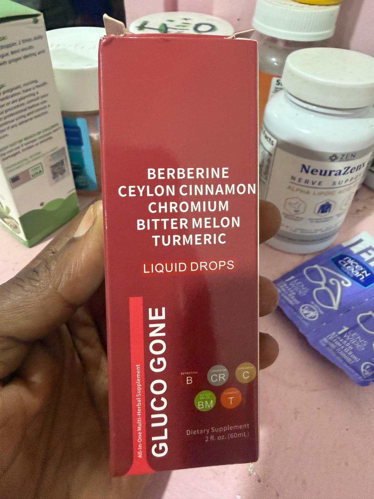 Gluco-Gone Drops - 60ml