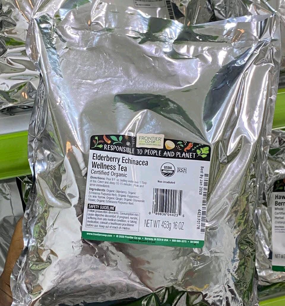 ELDERBERRY ENCHINACEA WELLNESS TEA