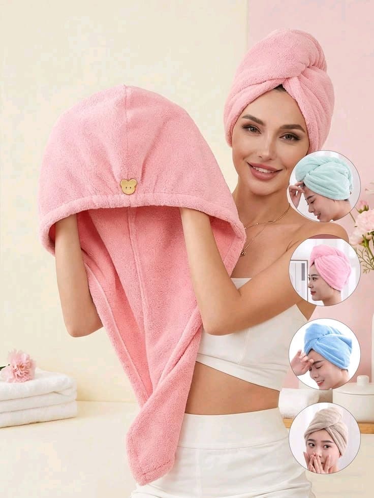 Microfiber hair towel