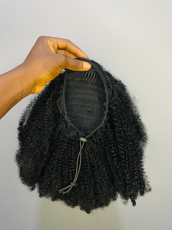 🎀4C kinky ponytail extensions