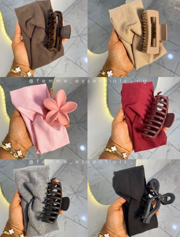 combo for hair accessories