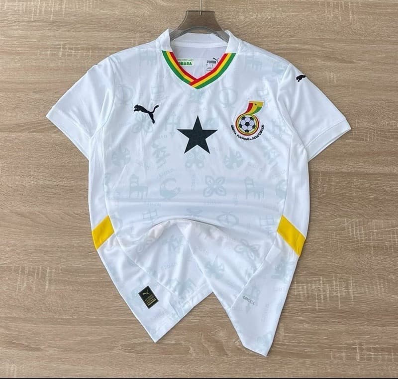 Ghana 2024/25 Away Kits Fans Version
