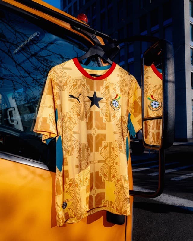 Ghana 2026 Away World Cup Jersey Player Version