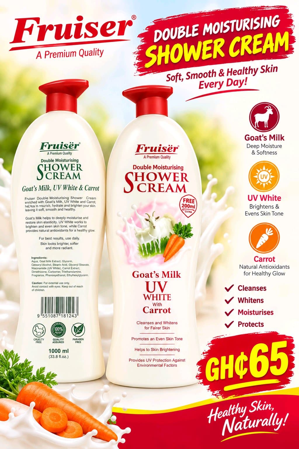 fruiser shower gell carrot