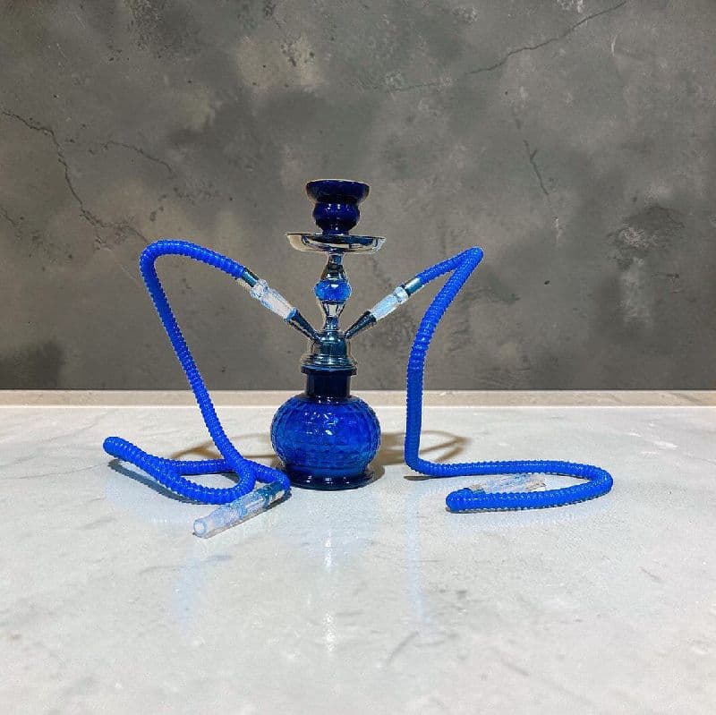 Sapphire Mist Double Pipe Shisha