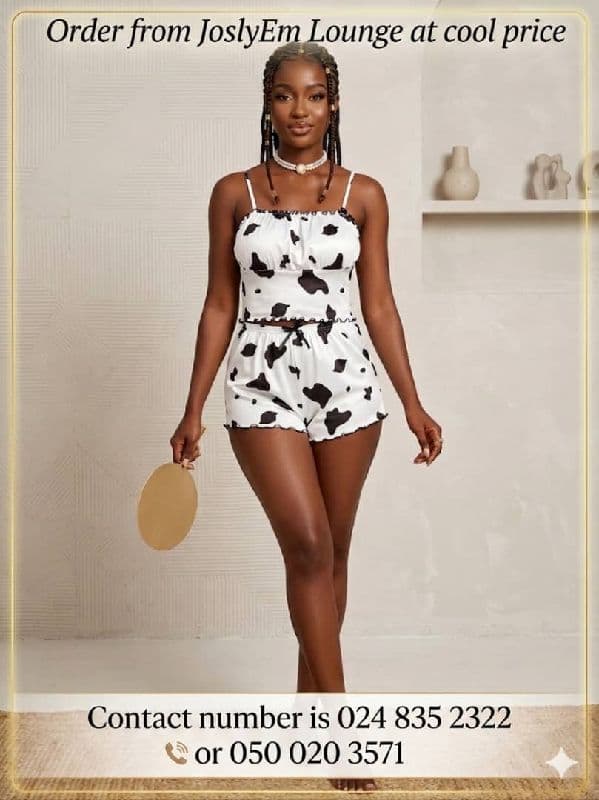 Dreamy Cow Print Set
