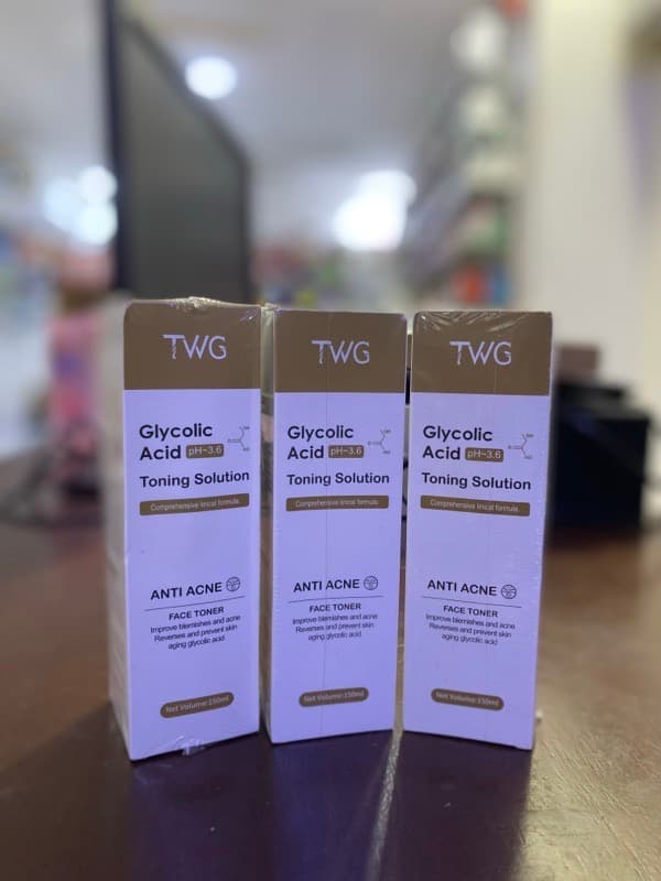 TWG Glycolic Acid pH~3.6 Toning Solution