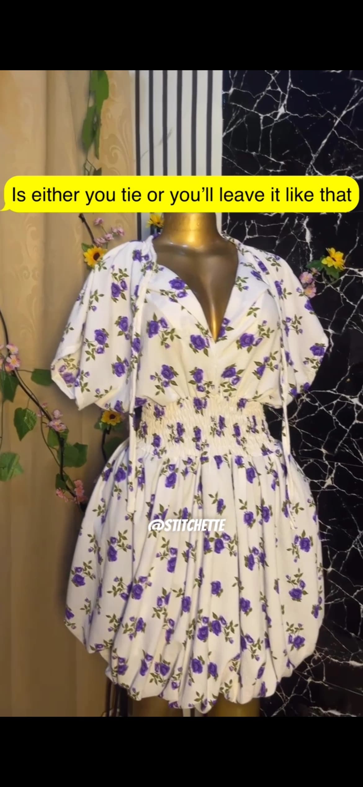 bubble dress