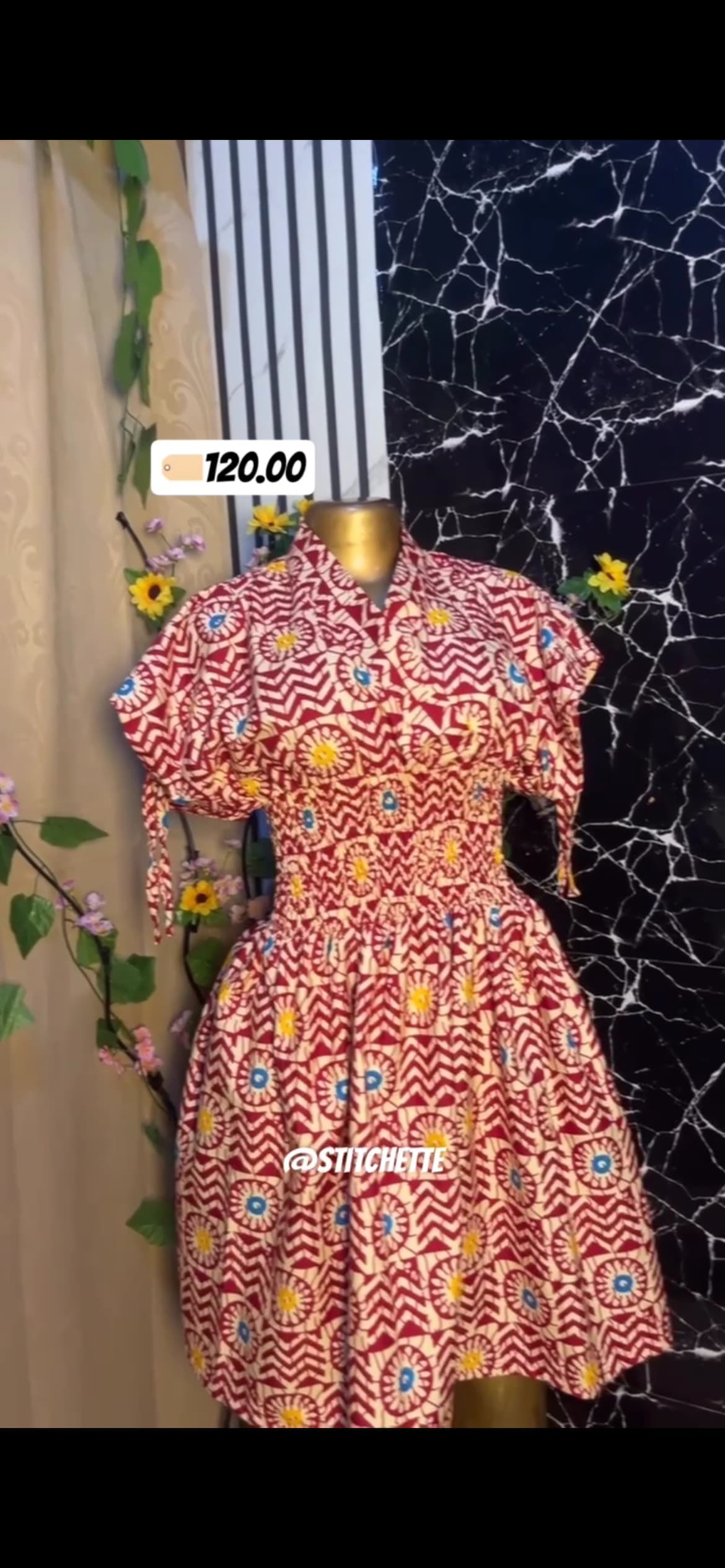 overlapped dress