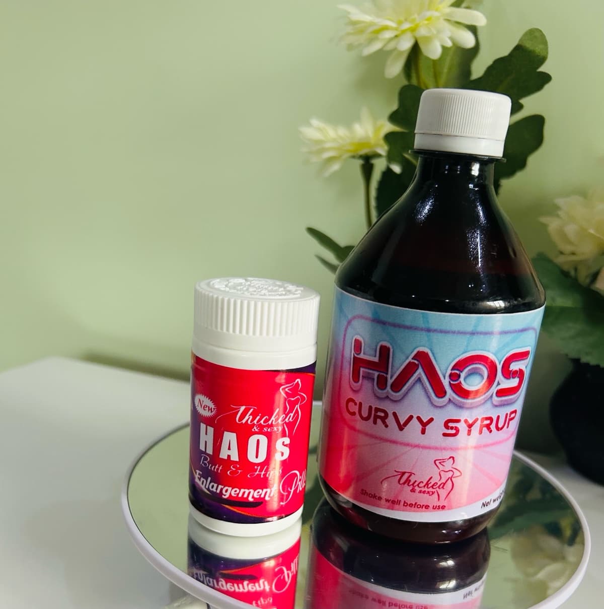 The Perfect Combo ( Curvy Syrup & Butt & Hips Pills)