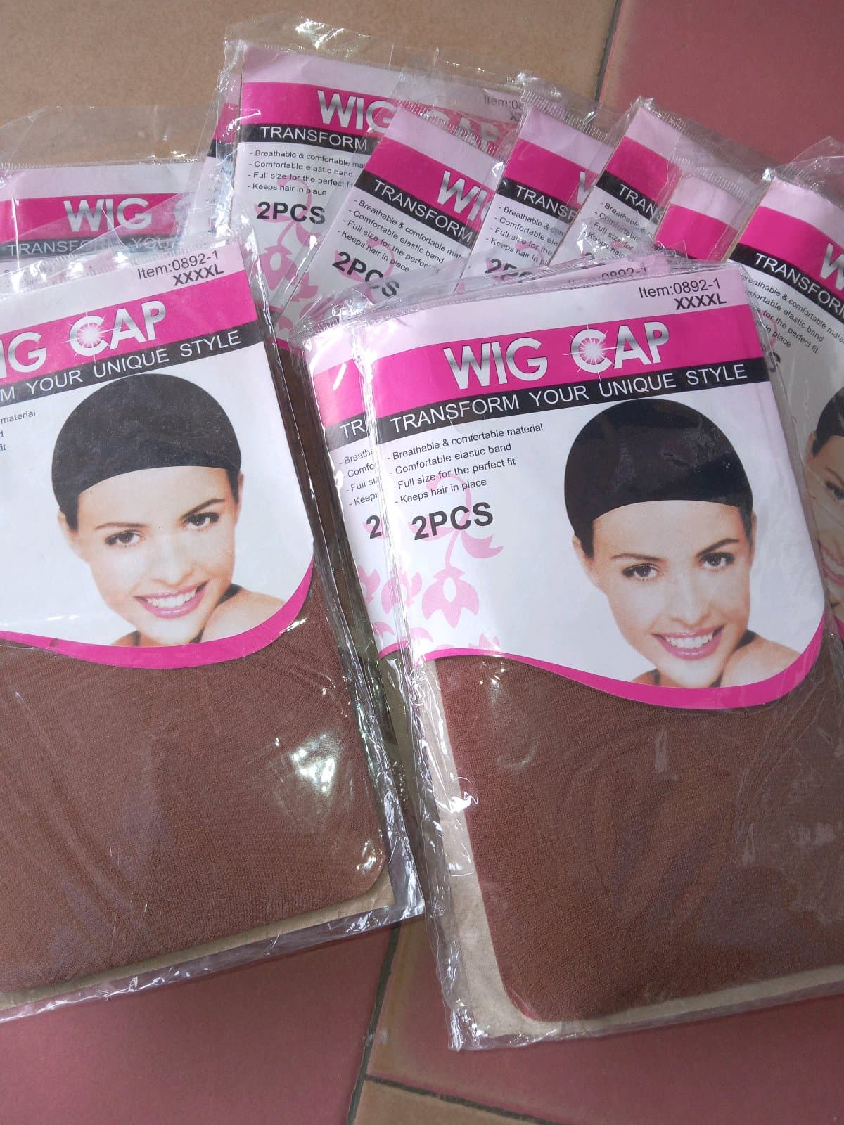 Brown wip cap(2pcs)